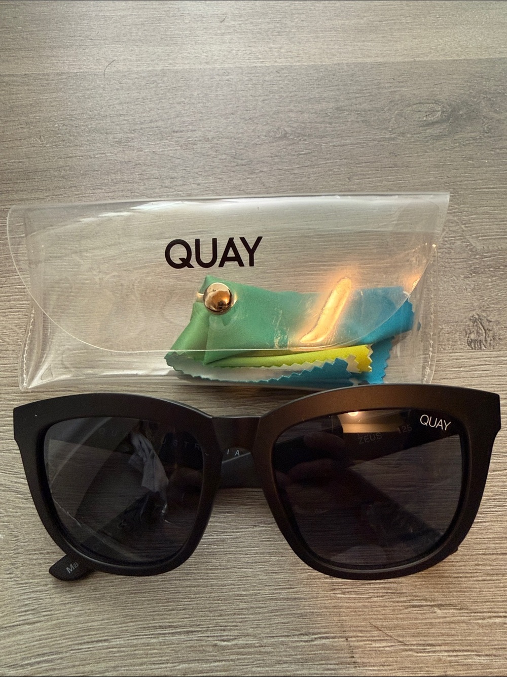 Quay Australia Black Sunglasses
